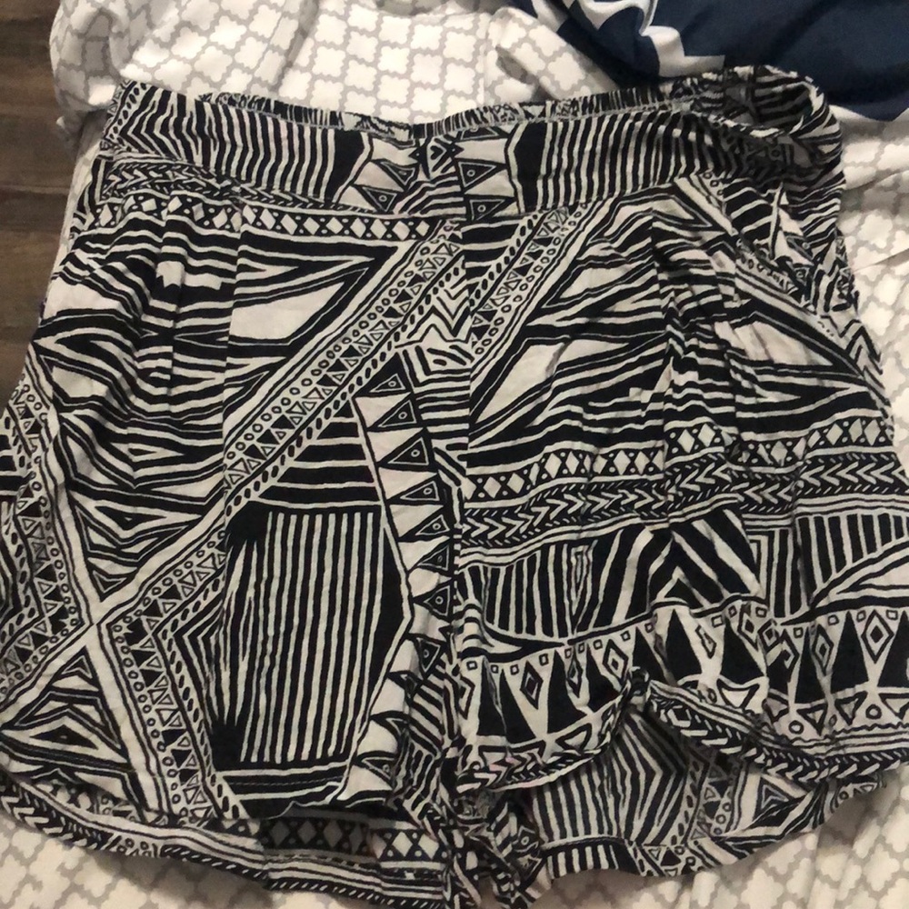 Aztec Print Shorts
